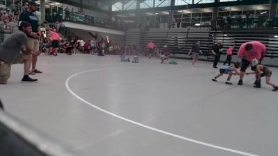 38-42 lbs Round 1 - Rowan Lemke, Ottawa Wolfpack Wrestling Club vs Dale Byrum, Belleville Little Devils WC