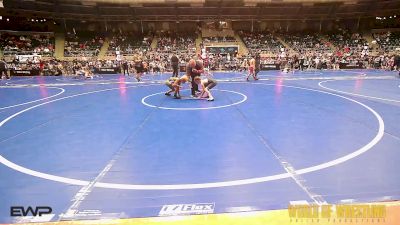 61 lbs Consi Of 8 #2 - Knox Payne, Roundtree Wrestling Academy vs Reign Amina, Flow Academy Honolulu, HI