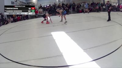 109 lbs Quarterfinal - Kamden Robinson, Elm Creek vs Tristan Davis, Aquinas