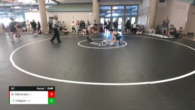 157 lbs Cons. Round 7 - Tommy D Holguin, AWA vs Richard Halvorson, Durham Elite