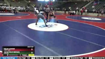 6 lbs Cons. Round 2 - Demetrius Brown, Har-Ber vs Silas Leaver, Cabot High