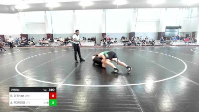 285 lbs Round Of 16 - Samuel O'Brian, Maryland vs JACK FORBES, Utah Valley