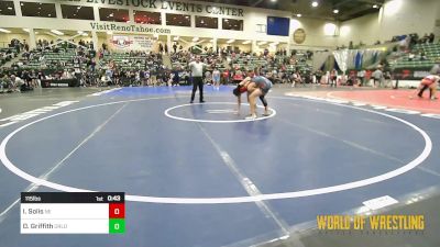 115 lbs Consi Of 32 #1 - Isaid Solis, Nevada Elite vs David Griffith, Orland