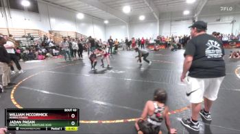 90 lbs Round 3 - Jadan Pagan, Mighty Warriors Wrestling Acad vs William McCormick, Morris Fitness