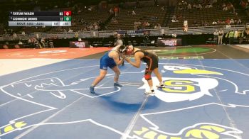 3rd Place Match - Connor Dews, Lincoln East vs Tatum Wash, Millard South