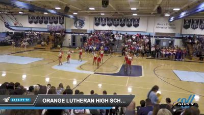 Orange Lutheran High School - Orange Lutheran High School [2022 Junior Varsity - Song/Pom - Intermediate Day 1] 2022 USA Southern California Regional II