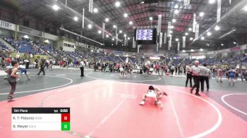 73 lbs 5th Place - Kendric Trout-Palomo, Nebraska Elite vs Ben Meyer, Colorado Regulators