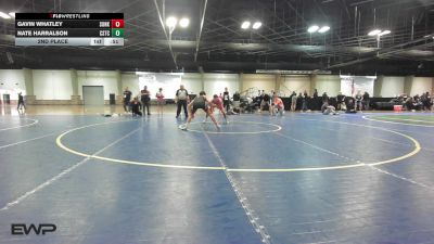 126 lbs 2nd Place - Gavin Whatley, Sunkist Kids Monster Garage vs Nate Harralson, CSTC