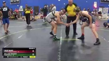 135 lbs Round 5 (6 Team) - Killian Rauch, Team Gotcha vs Jack Barz, Untouchables Purple