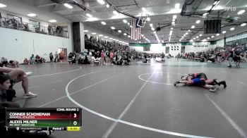 125 lbs Cons. Round 2 - Conner Schoneman, Immortal Athletics vs Alexis Milner, Mo West Wrestling