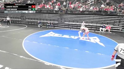 5A 175 lbs Quarterfinal - Lisiate Valeti, Springville vs Luke Mason, Bountiful