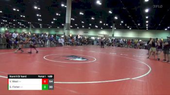 100 lbs Round 5 (6 Team) - Skyla Fisher, RPA Wrestling vs Valentina West, Iowa SO FLUFFY