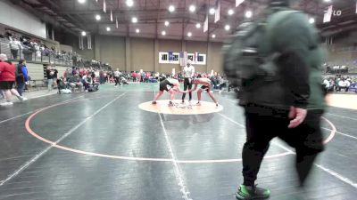 215 lbs Quarterfinal - Carter Brown, Lafayette (Wildwood) vs Garo Sams, Francis Howell Central