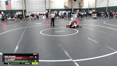 165 lbs Cons. Round 2 - Ali Eldeiry, Colorado State University Wrestling Club vs Sam Duling, Labette Community College