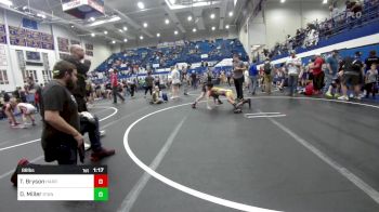 88 lbs Rr Rnd 5 - Tucker Bryson, Harrah Little League Wrestling vs Dylan Miller, Standfast OKC