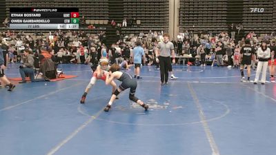 77 lbs Rr Rnd 1 - Ethan Bostard, Gentile Trained - MSE vs Owen Gambardello, CTWHALE Beluga - MSE
