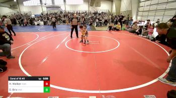 52 lbs Consi Of 16 #2 - Hayden Walker, Vian Wrestling Club vs Derek Brix, Keystone Wrestling Club