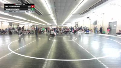 152 lbs Consi Of 8 #2 - Silas Greenman, Afton vs Jamdri Howard, Johnson City