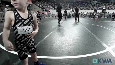37 lbs Consi Of 8 #2 - Titus Combs, Buck Pride Wrestling vs Grayson Noe, Blue Devil Wrestling