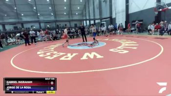 120 lbs Champ. Round 1 - Gabriel Ingraham, CA vs Jorge De La Rosa, OR