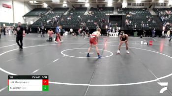 138 lbs 1st Place Match - Kaedun Goodman, Golden Eagles vs Kirk Wilson, Midwest Destroyers Wrestling