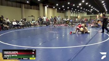 132 lbs Semis & 5th Wb (32 Team) - Swayze Martin, Alabama Elite Black vs Patrick Smyth, Level Up