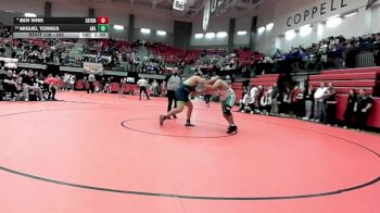 285 lbs Champ. Round 1 - Miguel Torres, Arlington vs Ben Wise, Northwest Eaton