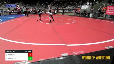 64 lbs Round Of 32 - Jackson Allen, Callan Wrestling Academy vs Braxton Newell, The Best Wrestler