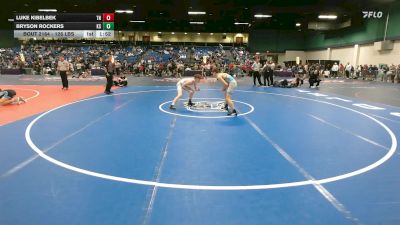 126 lbs Consi Of 64 #1 - Luke Kibelbek, TN vs Bryson Rockers, KS