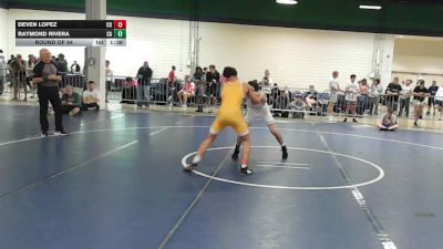 132 lbs Round Of 64 - Deven Lopez, CO vs Raymond Rivera, CA