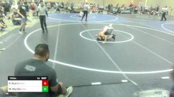 106 lbs Quarterfinal - Paris Ruiz Ii, Buchanan vs Max Murillo, Rough House