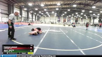 130 lbs Rd# 10- 4:00pm Saturday Final Pool - Riley Watts, Iowa Black vs Thomas Lidnsay, Team Ohio