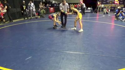 95 lbs Quarterfinal - Brayden Steinbach, St. Marys vs Rockson Ryer, Pine-Richland