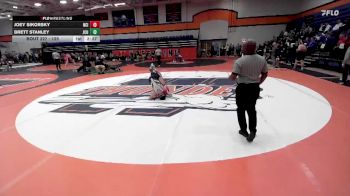 125 lbs Cons. Round 2 - Brett Stanley, John Carroll University vs Joey Sikorsky, North Central (IL)