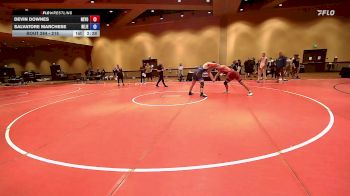 215 lbs 1st Place Match - Devin Downes, New York vs Salvatore Marchese, New Jersey