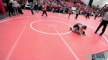 96 lbs Semifinal - Caddo Gilmore, Team Conquer Wrestling vs Cruz Enderle, Greater Heights Wrestling