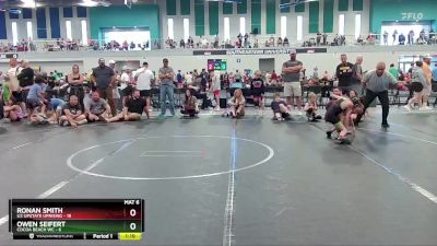 64 lbs Finals (8 Team) - Ronan Smith, U2 Upstate Uprising vs Owen Seifert, Cocoa Beach WC