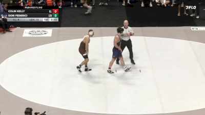 174 lbs 2nd Wrestleback (16 Team) - Dom Federici, Lehigh vs Colin Kelly, Illinois
