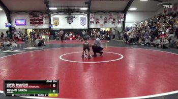 Round 3 - Owen Dawson, Mount Pleasant Youth Wrestling vs Rennix Garza, WBNDD