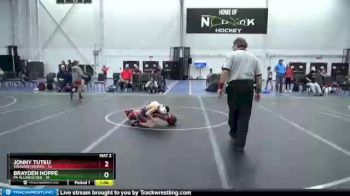 72 lbs Round 4 (8 Team) - Brayden Hoppe, PA Alliance Red vs Jonny Tutku, Vougars Honors