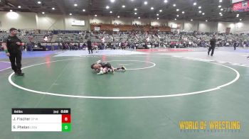 64 lbs Consolation - Corbin Ansell, Mat Demon Wrestling Club vs Jack Blair, Hawks WC Lincoln