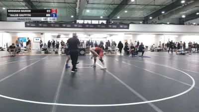 71 kg Quarters - Brendan Nardin, Relentless Training Center vs Kaleb Griffith, MWC Wrestling Academy