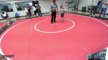 62-67 lbs Rr Rnd 2 - Gracelynn Pinkston, Pocola Youth Wrestling vs Danica Budzinski, Grove Takedown Club