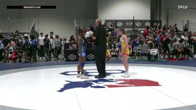 Senior Women Freestyle FS - 50 lbs Quarters - Ava Bayless, Iowa Women's WC/ Titan Mercury Wrestling Club (TMWC) vs Erin Golston, New York Athletic Club