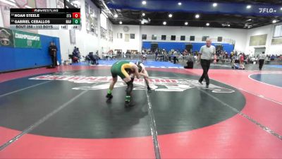 113 Boys Cons. Round 2 - Noah Steele, St Augustine vs Gabriel Ceballos, Mar Vista