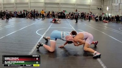 138 lbs Round 2 (6 Team) - Gable Pauole, Team Diamond Fish vs Blake Eckelbarger, Ohio Storm