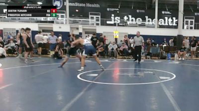 134 lbs Rr Rnd 3 - Justin Tuhari, Northeast Elites White - HSC vs Preston Nitchke, Pirates WC - HSC