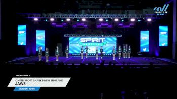 Cheer Sport Sharks - New England - JAWS [2025 L3 Youth Day 3] 2025 Spirit Fest Grand Nationals