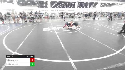 120 lbs Consi Of 8 #2 - Vito Farano, Denning WC vs Diego Cortes, Rancho Bernardo WC