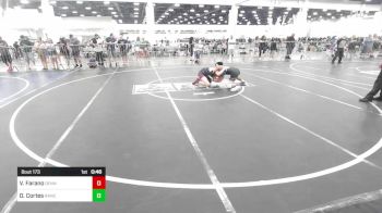 120 lbs Consi Of 8 #2 - Vito Farano, Denning WC vs Diego Cortes, Rancho Bernardo WC